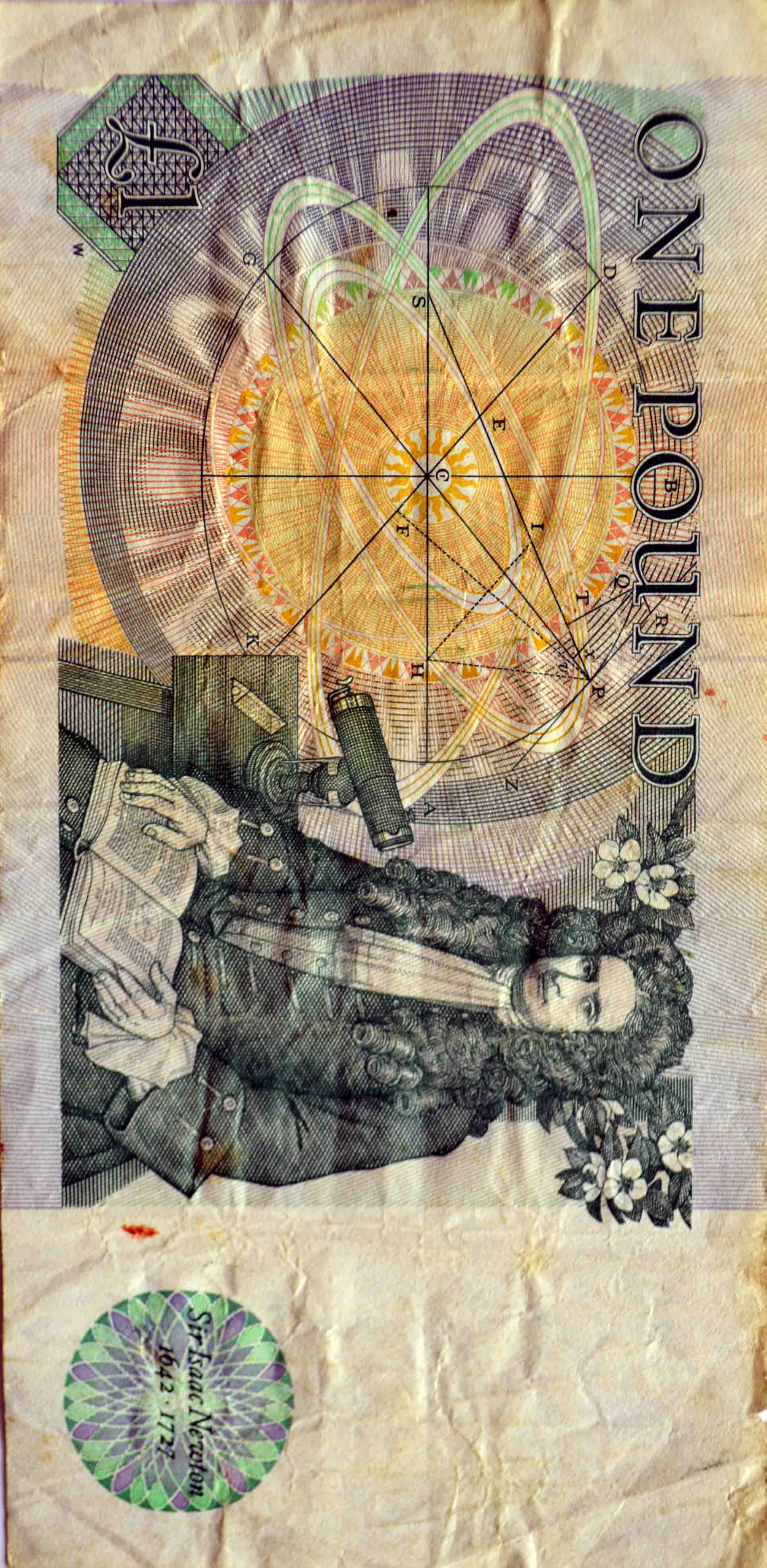 One British Pound from United Kingdom