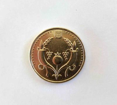 Israeli 2 New Shekels from Izrael